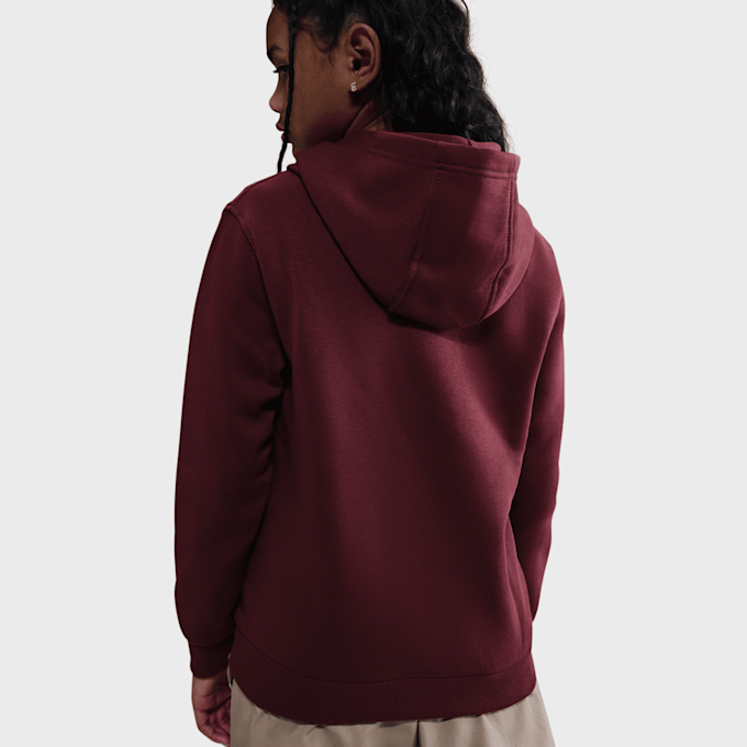 Nike   Sportswear Club Fleece Hoodie czerwony 91804 2