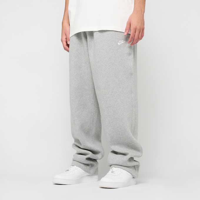 Nike   Club Open-Hem Fleece Pants cinzento 91842 1