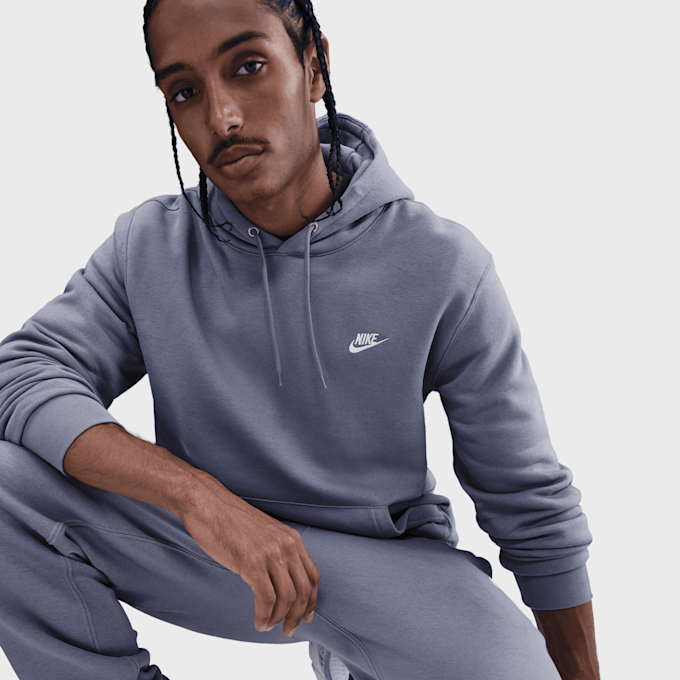 Nike Club Fleece Hoodie azul 91844 3