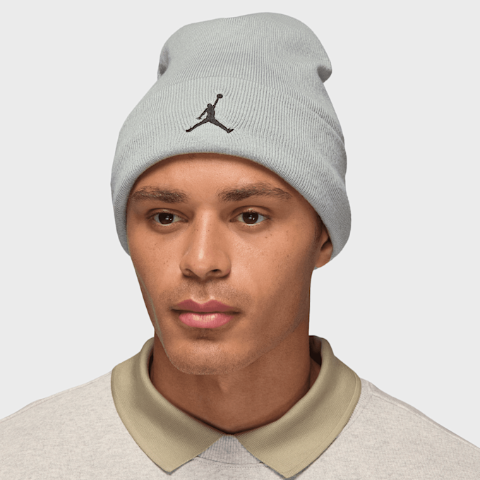 Jordan Peak Satin-Lined Beanie grau 92012 2