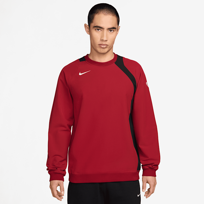 Nike   Total 90 Repel Soccer Crew-Neck Top czerwony 92140 1