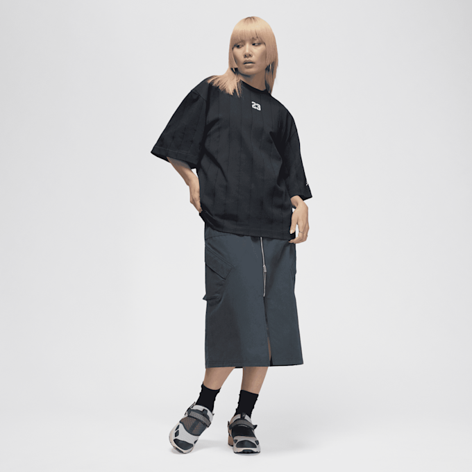 Jordan Brooklyn Longsleeve Loose Top preto 92210 6