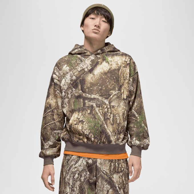 Jordan Brooklyn Fleece Realtree Hoodie brązowy 92256 1