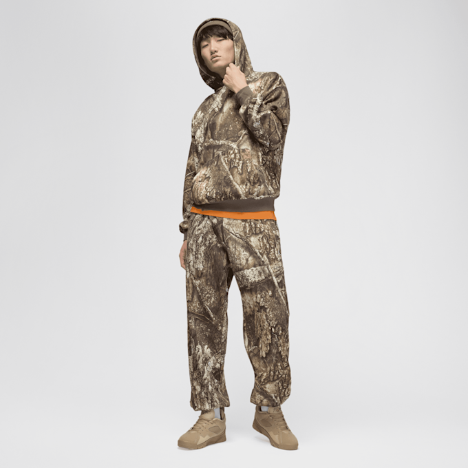 Jordan Brooklyn Fleece Realtree Hoodie brązowy 92256 5