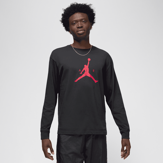 Jordan Jumpman Long Sleeve High-Brand-Read Tee zwart 92257 1