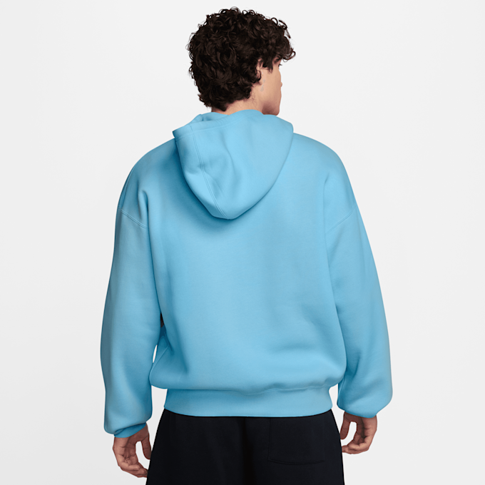 Jordan Brooklyn Fleece Oversized Full-Zip Hoodie azul 92239 2