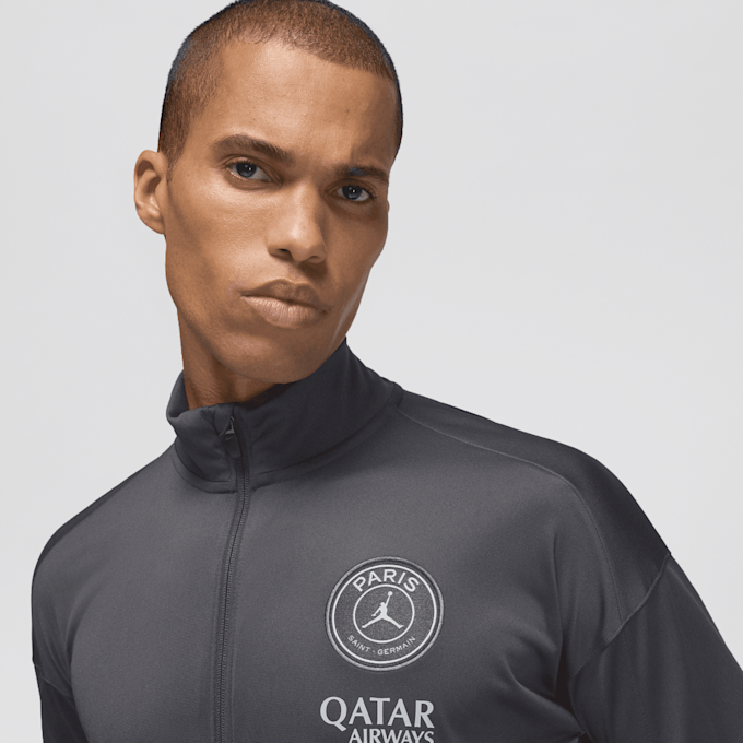 Jordan PSG Strike Fourth Jordan Dri-FIT Soccer Tracksuit gris 92315 3
