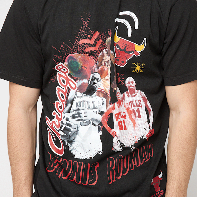 Mitchell & Ness Classic Sport Player Tee Chicago Bulls nero 92285 3