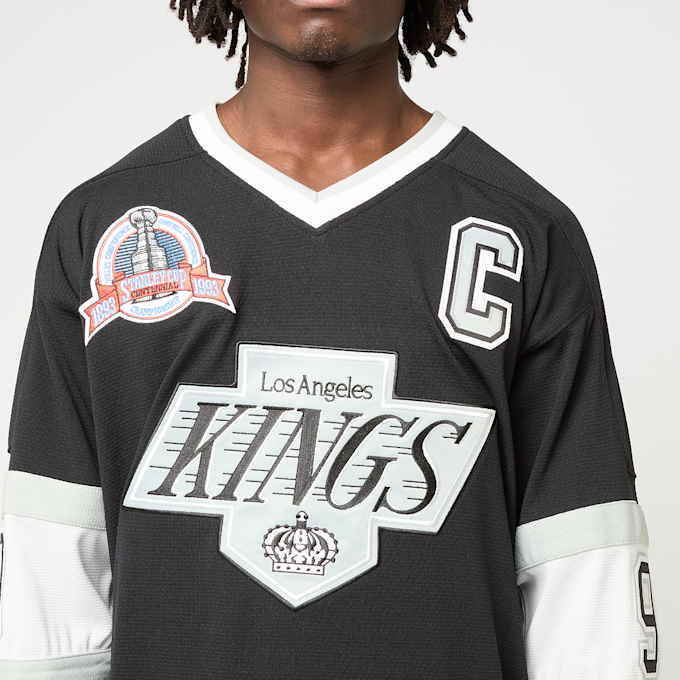 Mitchell & Ness NHL Dark Jersey Kings 1992 Wayne Gretzky L.A. Kings preto 92287 3