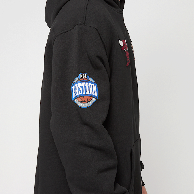 Mitchell & Ness NBA Black Out Collection Hoodie Chicago Bulls zwart 92334 8