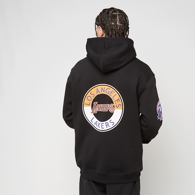Mitchell & Ness NBA Black Out Collection Hoodie Los Angeles Lakers zwart 92289 2