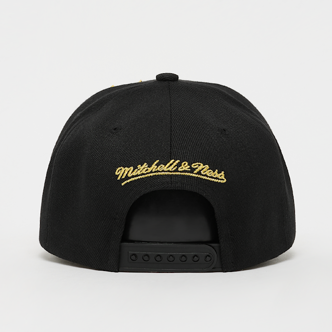Mitchell & Ness Pinned Gold Pro Snapback NBA Chicago Bulls schwarz 92335 2