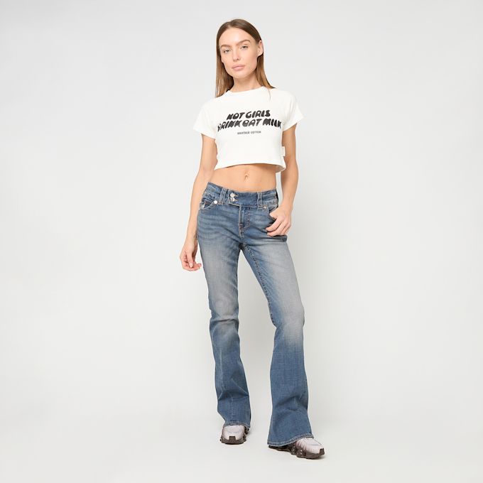 True Religion Joey Low Rise Flare Flap blau 92539 5