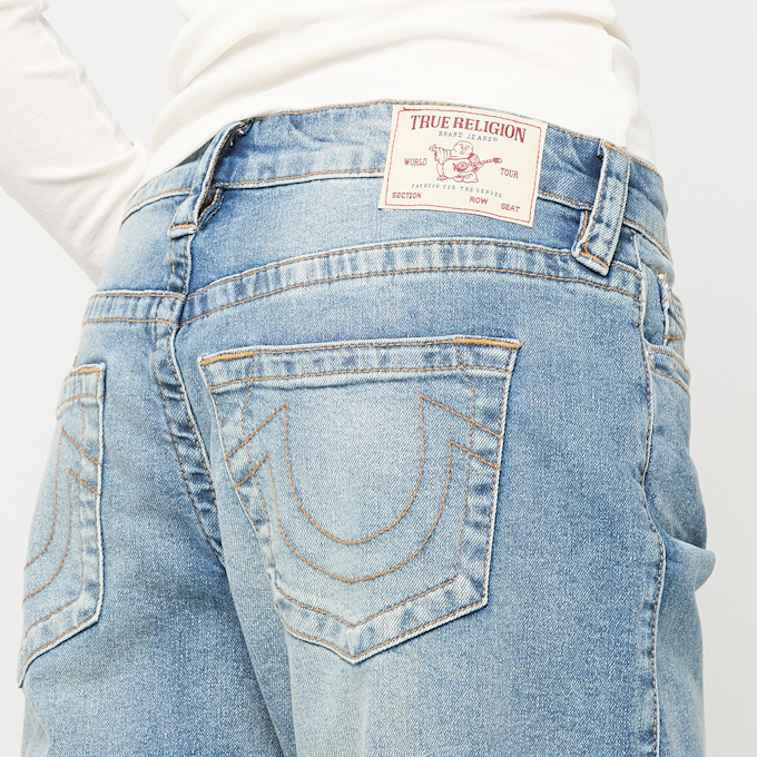 True Religion Bobbi Baggy Jean niebieski 92537 4