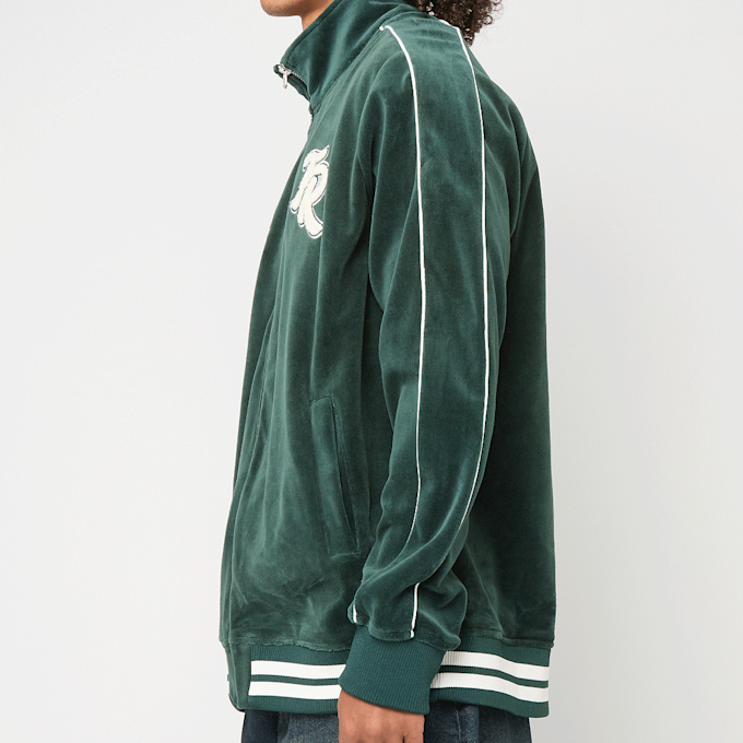 True Religion Velour Track Jacket zielony 92552 4