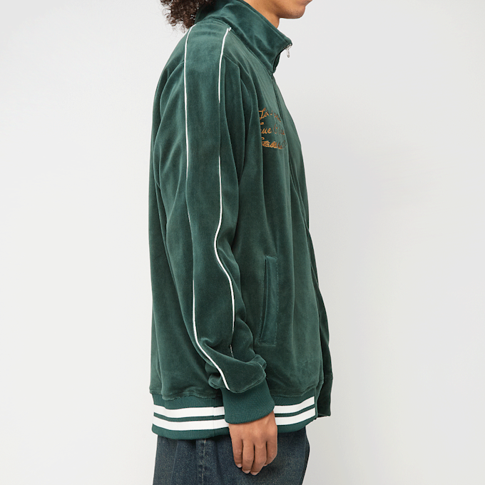 True Religion Velour Track Jacket verde 92552 5