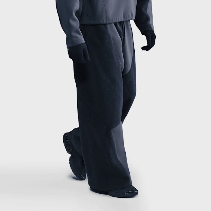 Nike   Tech Boreas Knit Open-Hem Pants blau 92666 1