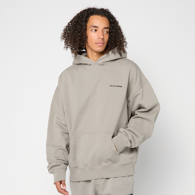 Pegador Logo Oversized Hoodie bež 92698 1