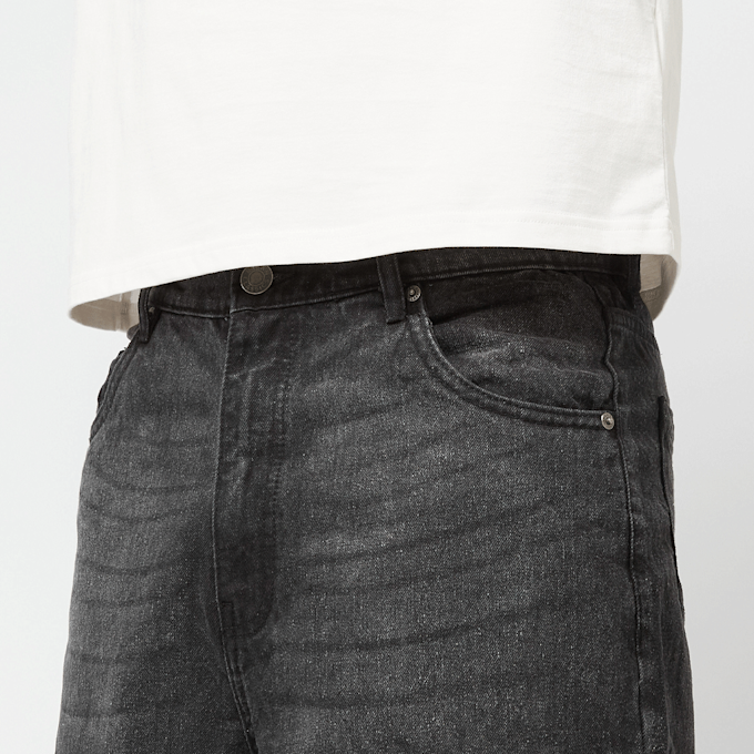 Urban Classics 90's Heavy Denim Shorts siva 92705 3