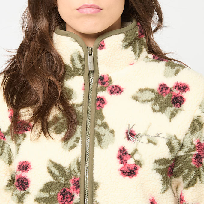 Karl Kani Metal Signature Floral Teddy Trackjacket multicolore 92785 3