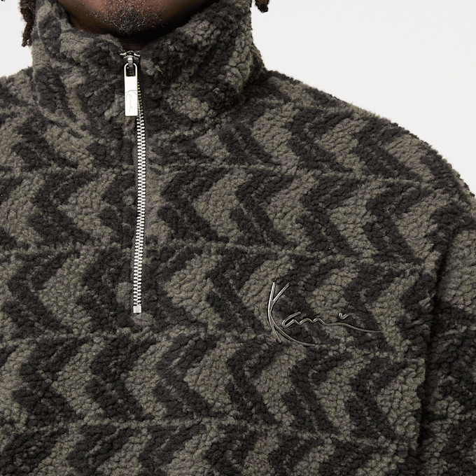Karl Kani Metal Signature Monogram Teddy Troyer grijs 92867 3