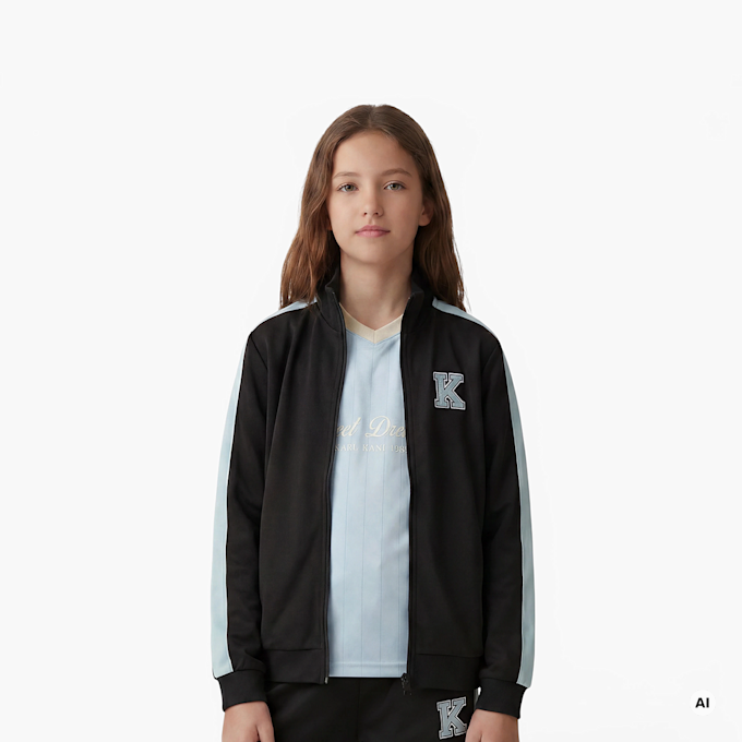 Karl Kani Retro Patch Trackjacket Junior schwarz 92878 1