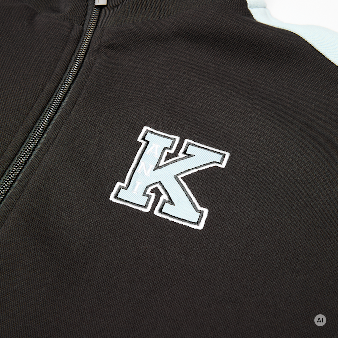 Karl Kani Retro Patch Trackjacket Junior noir 92878 3