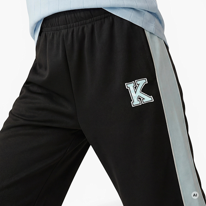 Karl Kani Retro Patch Trackpants Junior negro 92880 3