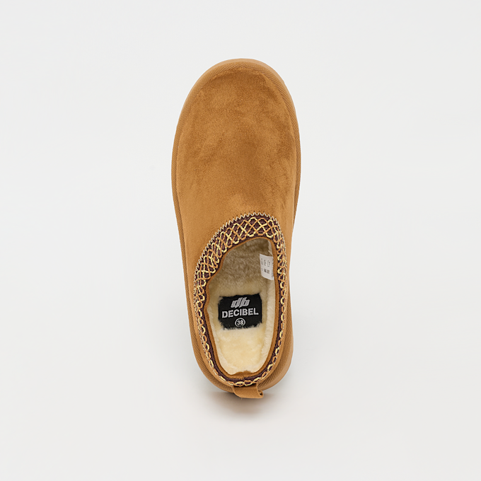 Decibel Liorah Plateau Leather Slide brązowy 92886 5