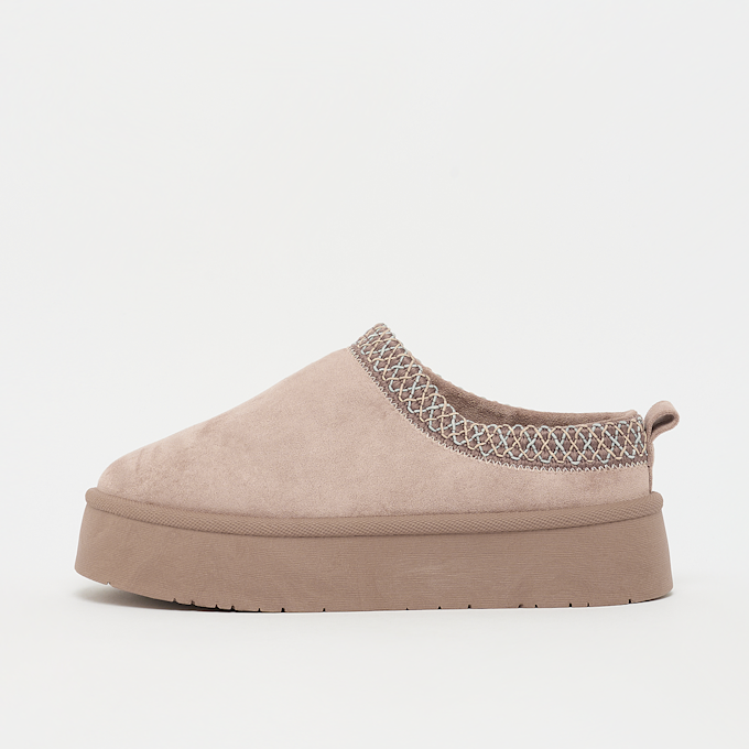 Decibel Liorah Plateau Leather Slide beige 92889 1