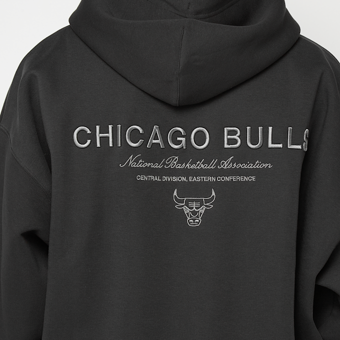 New Era NBA Linear Oversized Zt Hoodie Chicago Bulls noir 93051 5
