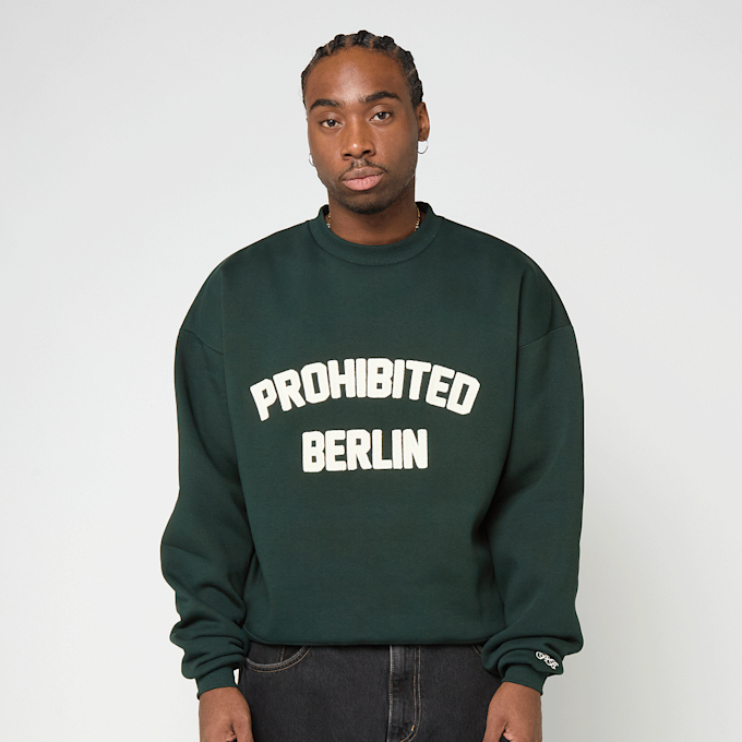 Prohibited Berlin Prohibited Berlin Crew Neck verde 93073 1
