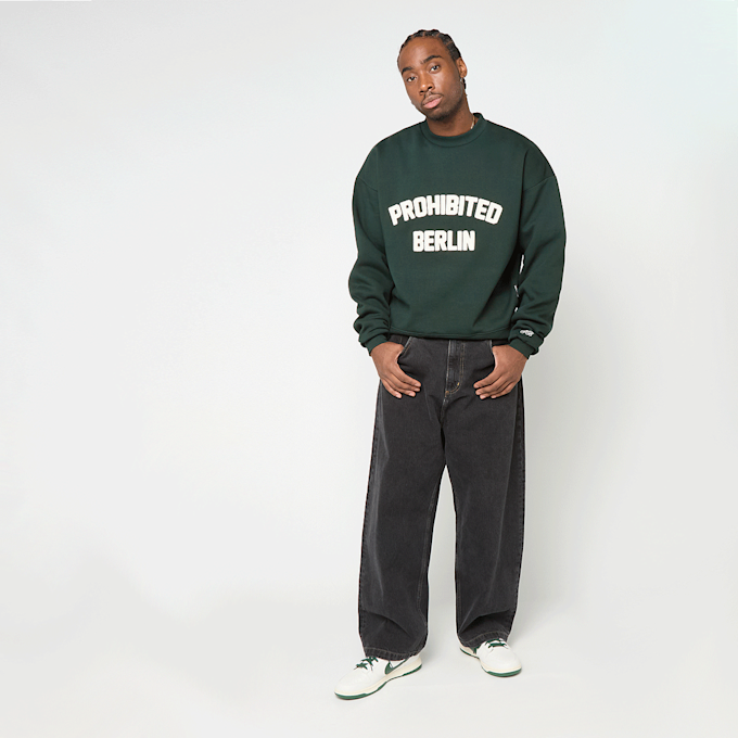 Prohibited Berlin Prohibited Berlin Crew Neck verde 93073 5