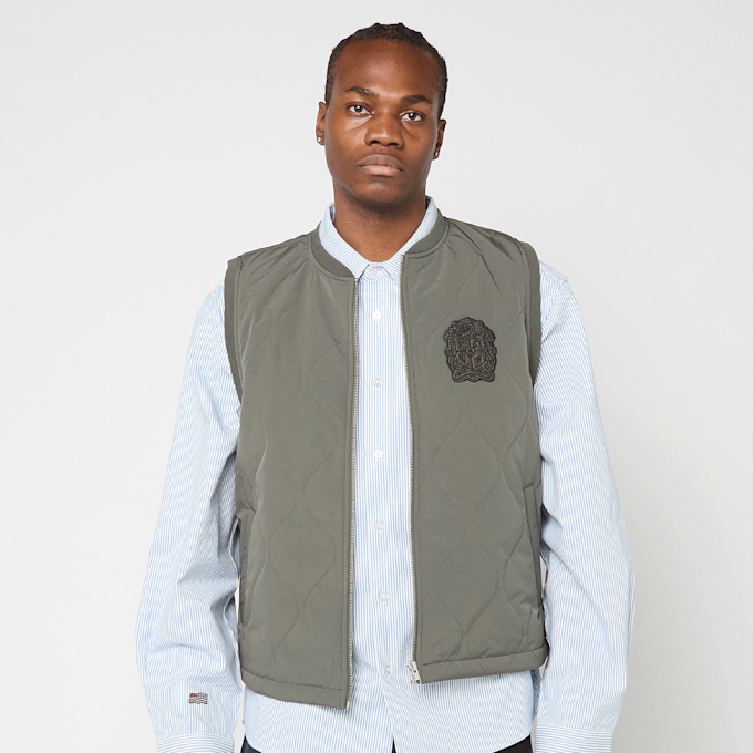 Prohibited Quilted Club Vest verde 93079 1