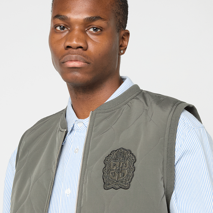Prohibited Quilted Club Vest grün 93079 3