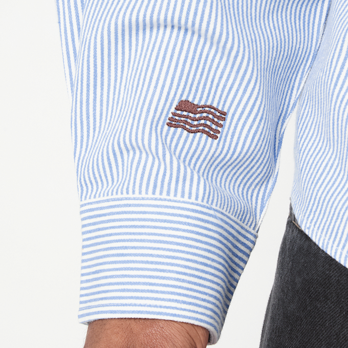 Prohibited Club Dress Shirt blauw 93074 4