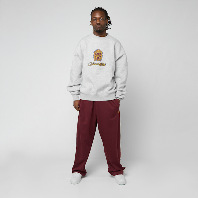 Prohibited Emblem Patch Crew Neck grijs 93077 4