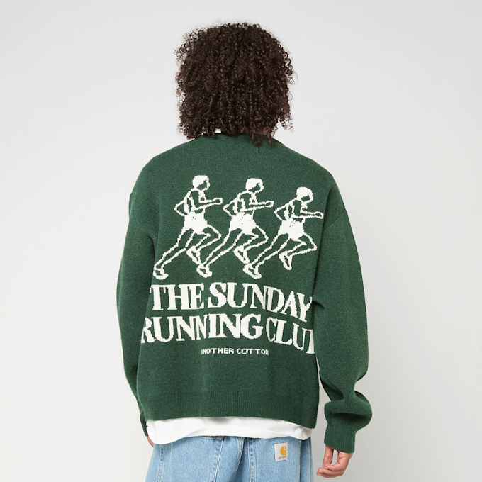 Another Cotton Lab Sunday Running Knit Sweater groen 99849 1