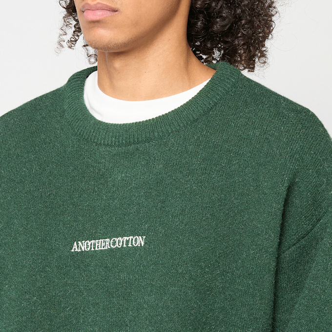 Another Cotton Lab Sunday Running Knit Sweater vert 99849 4