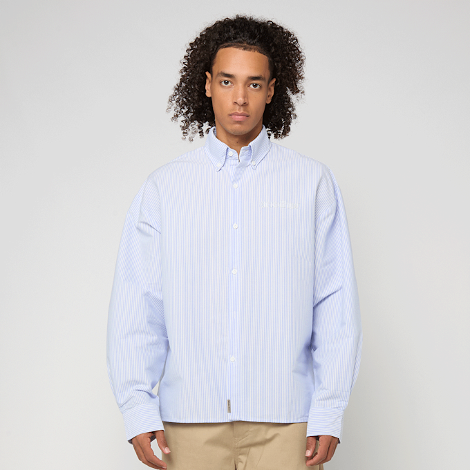 Another Cotton Lab Everyday Oxford Shirt azul 93107 1