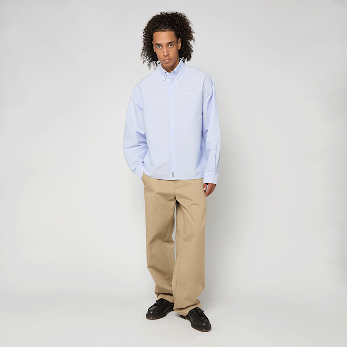 Another Cotton Lab Everyday Oxford Shirt azul 93107 6