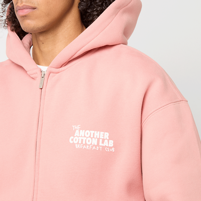 Another Cotton Lab Hangover Breakfast Zip Hoodie rose 93110 3