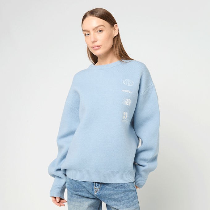 Another Cotton Lab Far Away From Home Knit Sweater blu 93113 2
