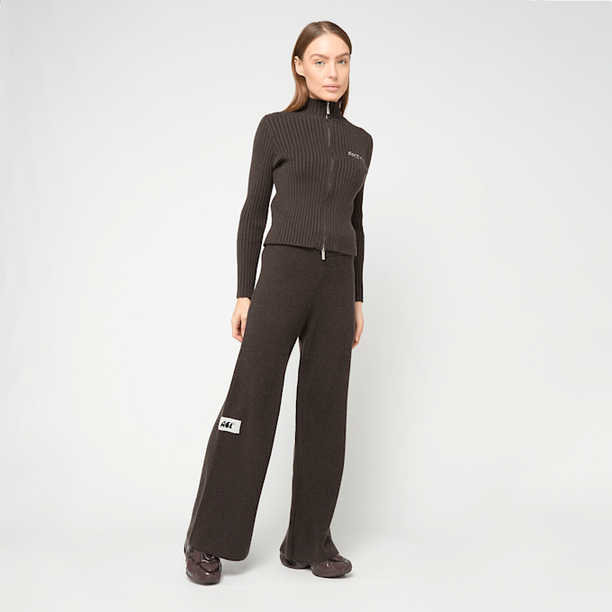 Another Cotton Lab Another Wide Leg Knit Pant marrón 93112 5