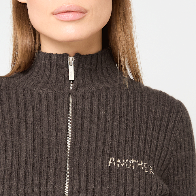 Another Cotton Lab Another Scribble Zipper brun 93118 3