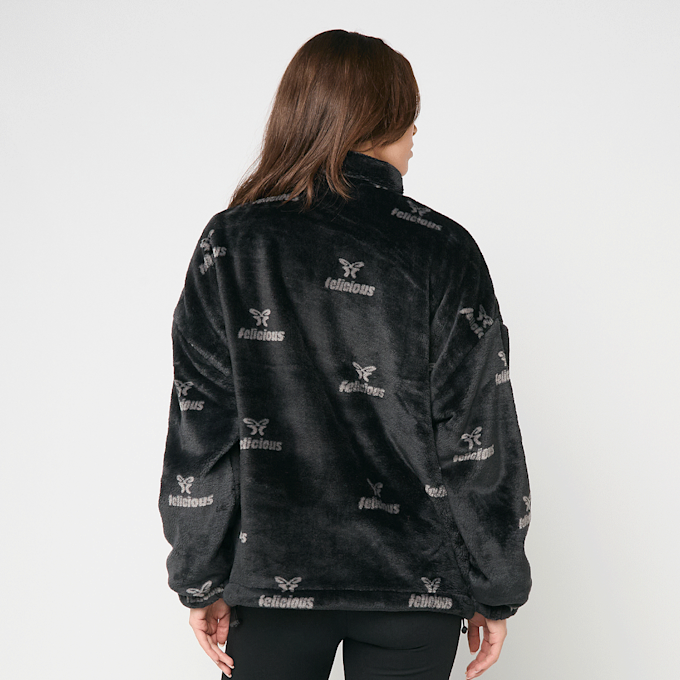 Felicious Teddy Logo Jacket schwarz 93147 2