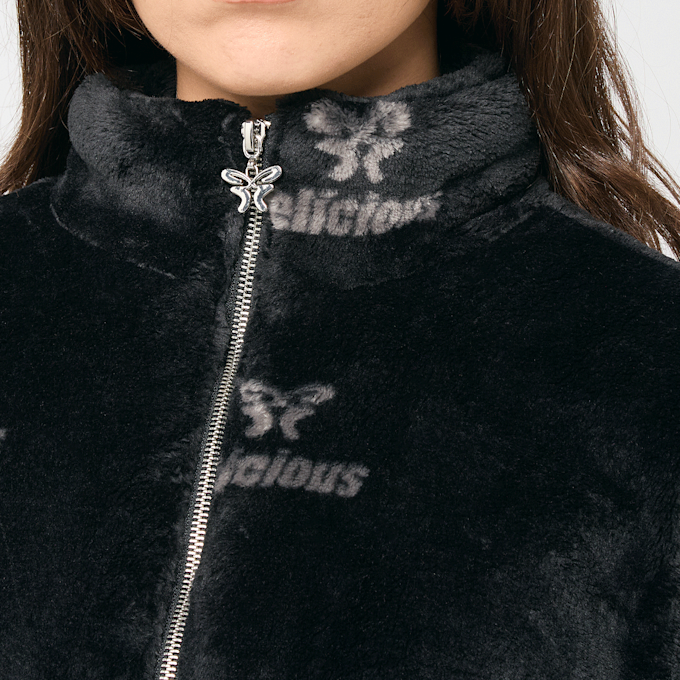 Felicious Teddy Logo Jacket schwarz 93147 3