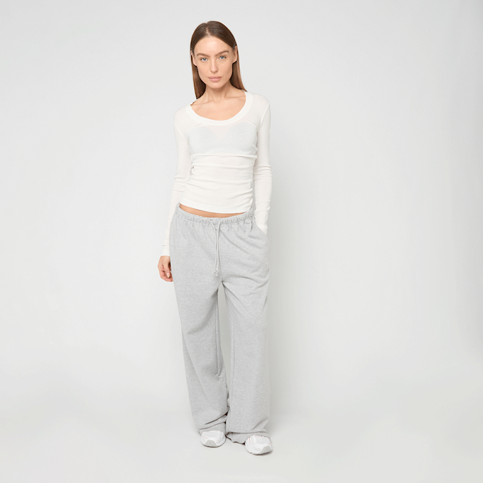 Felicious Sweatpants Terry siva 93137 4