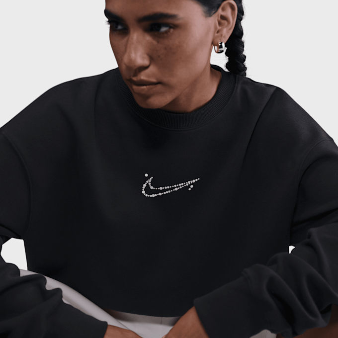 Nike   Sportswear Phoenix Fleece Oversized Crew schwarz 93358 3