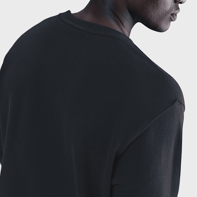 Nike   Club Fleece Crew negro 93366 3